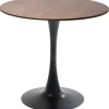 KARE Design Table Schickeria noyer noir Ø80cm> Meubles