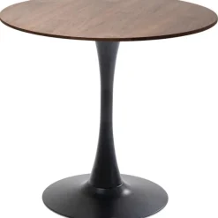 KARE Design Table Schickeria noyer noir Ø80cm> Meubles