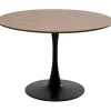 KARE Design Table Schickeria noyer noir Ø110cm> Meubles