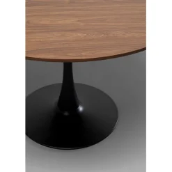 KARE Design Table Schickeria noyer noir Ø110cm><noscript><img width=