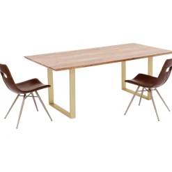 KARE Design Table Symphony acier brut 200x100><noscript><img width=