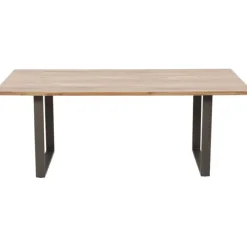 KARE Design Table Symphony acier brut 180x90><noscript><img width=