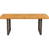 KARE Design Table Symphony chêne acier brut 200x100> Meubles