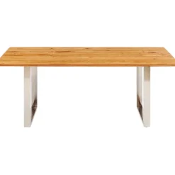 KARE Design Table Symphony chêne chromé 200x100> Meubles