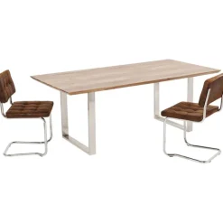 KARE Design Table Symphony chromé 200x100> Meubles