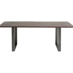 KARE Design Table Symphony foncé acier brut 160x80><noscript><img width=