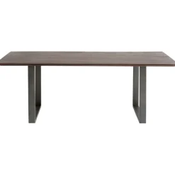 KARE Design Table Symphony foncé acier brut 200x100><noscript><img width=
