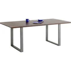 KARE Design Table Symphony foncé acier brut 180x90><noscript><img width=