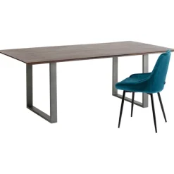 KARE Design Table Symphony foncé acier brut 180x90><noscript><img width=