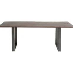KARE Design Table Symphony foncé acier brut 180x90><noscript><img width=