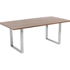 KARE Design Table Symphony foncé chromé 180x90> Meubles