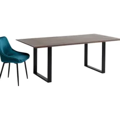 KARE Design Table Symphony foncé noir 180x90> Meubles