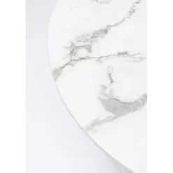 KARE Design Table Veneto marbre blanc Ø110cm><noscript><img width=