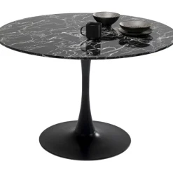 KARE Design Table Veneto marbre noir Ø110cm><noscript><img width=