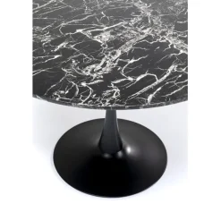 KARE Design Table Veneto marbre noir Ø110cm><noscript><img width=