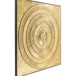 KARE Design Tableau décoratif Art Circle doré 120x120><noscript><img width=
