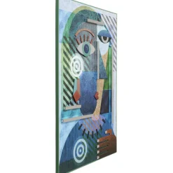 KARE Design Tableau décoratif Geometric Woman 100x150cm><noscript><img width=