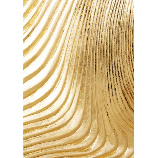 KARE Design Tableau décoratif Wave doré (2/Set)> Accessoires