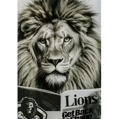 KARE Design Tableau en verre Bath Lion 60x80cm><noscript><img width=