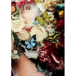 KARE Design Tableau en verre Bunch of Flowers 150x100cm><noscript><img width=