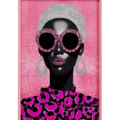 KARE Design Tableau en verre encadré Swinging Sixties 75x115cm> Accessoires