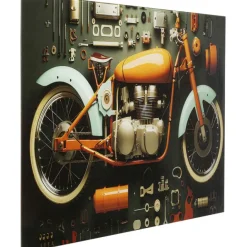 KARE Design Tableau en verre Garage Motorbike 60x80cm> Accessoires