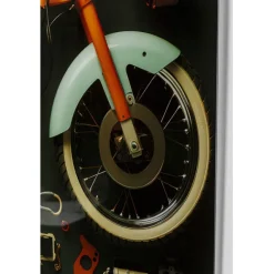 KARE Design Tableau en verre Garage Motorbike 60x80cm><noscript><img width=