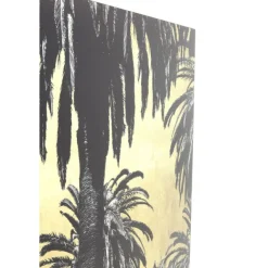 KARE Design Tableau en verre Metallic Palms 180x120cm><noscript><img width=