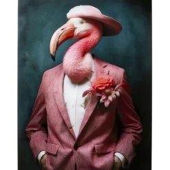 KARE Design Tableau en verre Mister Flamingo 120x160cm> Accessoires