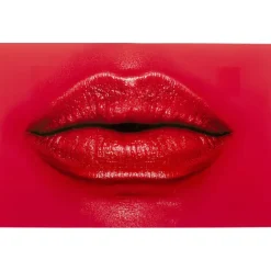 KARE Design Tableau en verre Red Lips 120x80cm> Accessoires