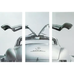 KARE Design Tableau en verre Triptychon Oldtimer Back 240x160c> Accessoires