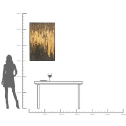 KARE Design Tableau encadré Abstract noir 80x120cm><noscript><img width=