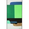 KARE Design Tableau encadré Abstract Shapes vert 73x143cm> Accessoires