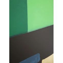 KARE Design Tableau encadré Abstract Shapes vert 73x143cm><noscript><img width=