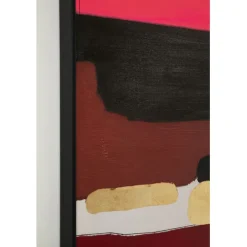 KARE Design Tableau encadré Abstract Shapes fuchsia 73x143cm><noscript><img width=