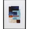 KARE Design Tableau encadré Box Back bleu 60x80cm> Accessoires
