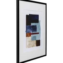 KARE Design Tableau encadré Box Back bleu 60x80cm><noscript><img width=