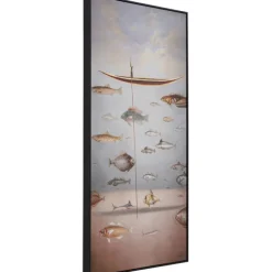 KARE Design Tableau encadré Cloud Fisherman Boat 60x120cm> Accessoires