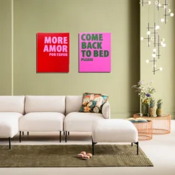 KARE Design Tableau encadré Come Back To Bed 40x50cm> Accessoires