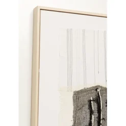 KARE Design Tableau encadré Cucito 120x120cm><noscript><img width=