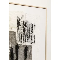 KARE Design Tableau encadré Cucito 120x120cm><noscript><img width=