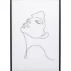 KARE Design Tableau encadré Drawing Lady 63x93cm> Accessoires
