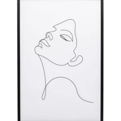 KARE Design Tableau encadré Drawing Lady 63x93cm> Accessoires