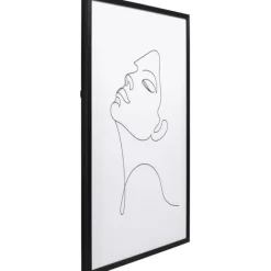 KARE Design Tableau encadré Drawing Lady 63x93cm> Accessoires
