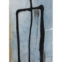 KARE Design Tableau encadré Dust bleu 100x100cm><noscript><img width=