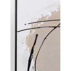 KARE Design Tableau encadré Dust gris 100x100cm><noscript><img width=