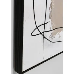 KARE Design Tableau encadré Dust gris 100x100cm><noscript><img width=