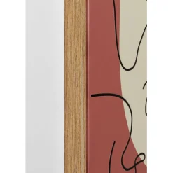 KARE Design Tableau encadré Faccia Arte Tri Colore 90x120cm><noscript><img width=