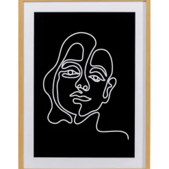 KARE Design Tableau encadré Faccia Arte Woman 60x80cm> Accessoires