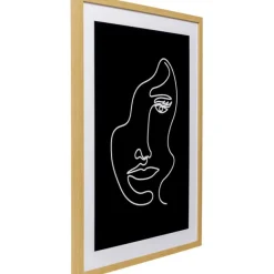 KARE Design Tableau encadré Faccia Arte Woman 60x80cm><noscript><img width=
